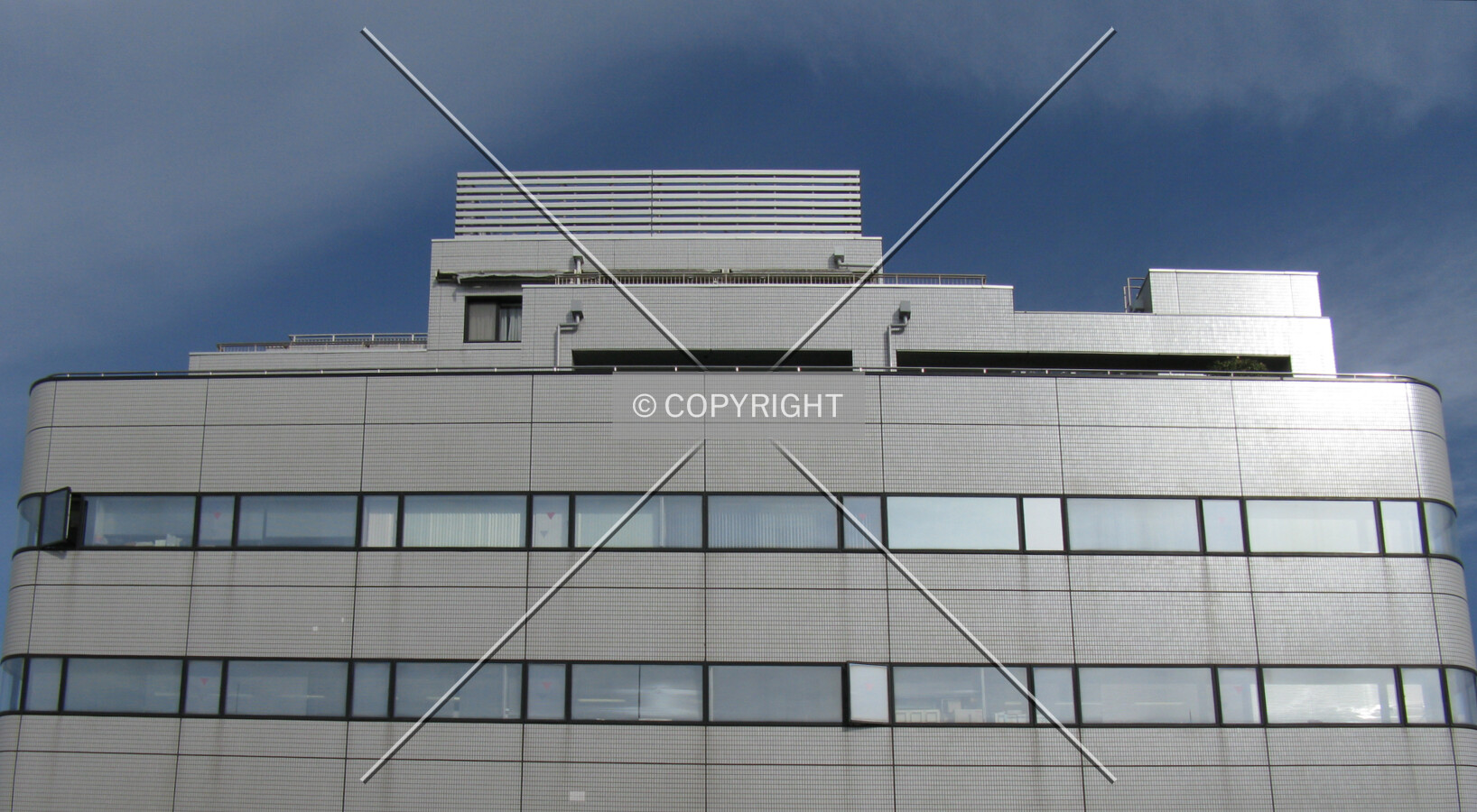 Top half viewed from the south
