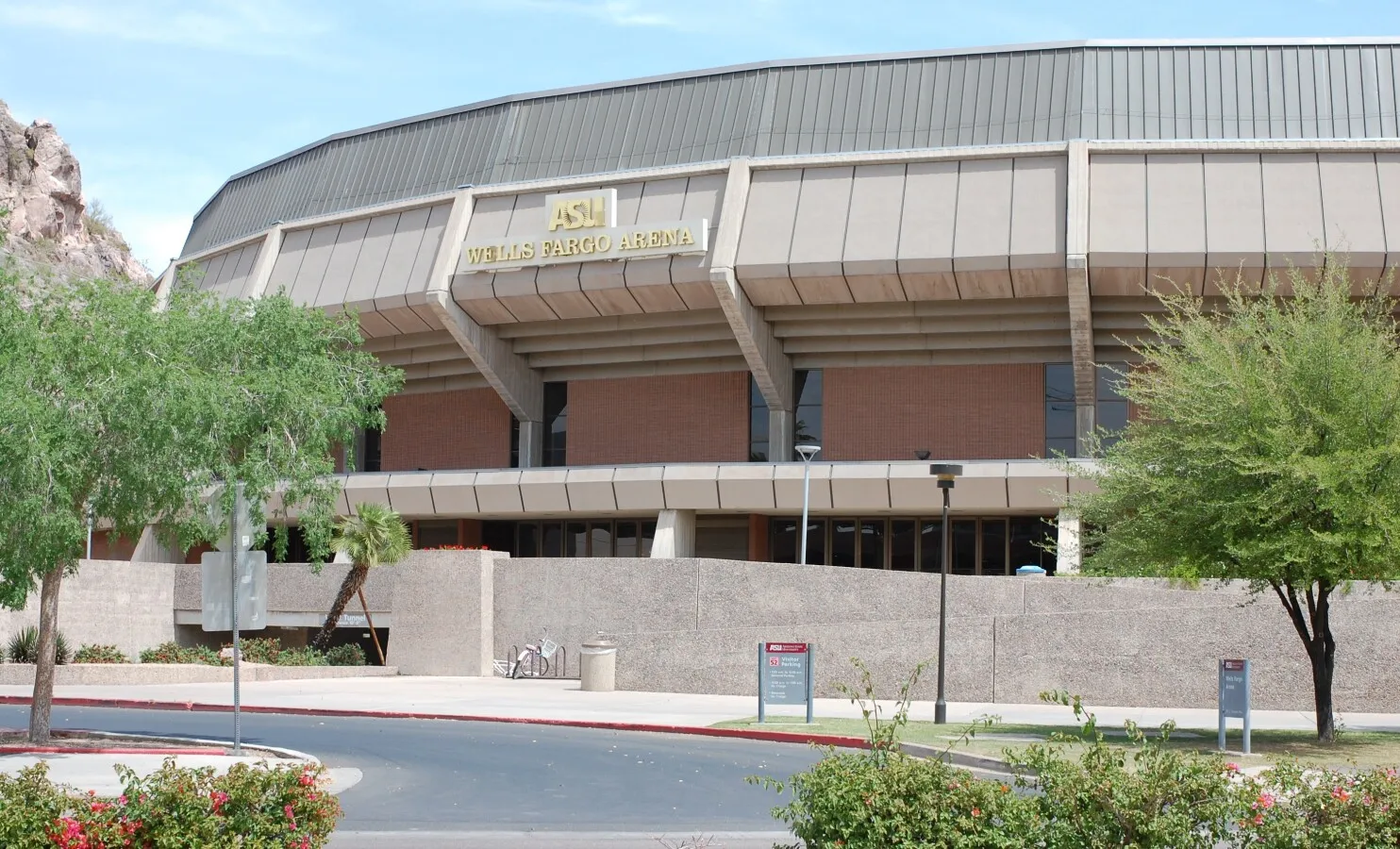 View from the southwest