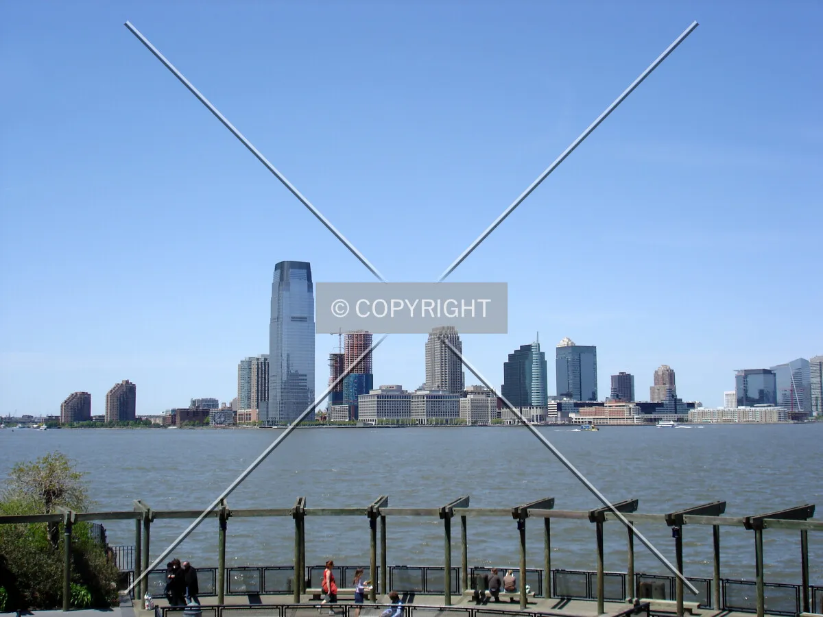 Skyline from Battery Park City