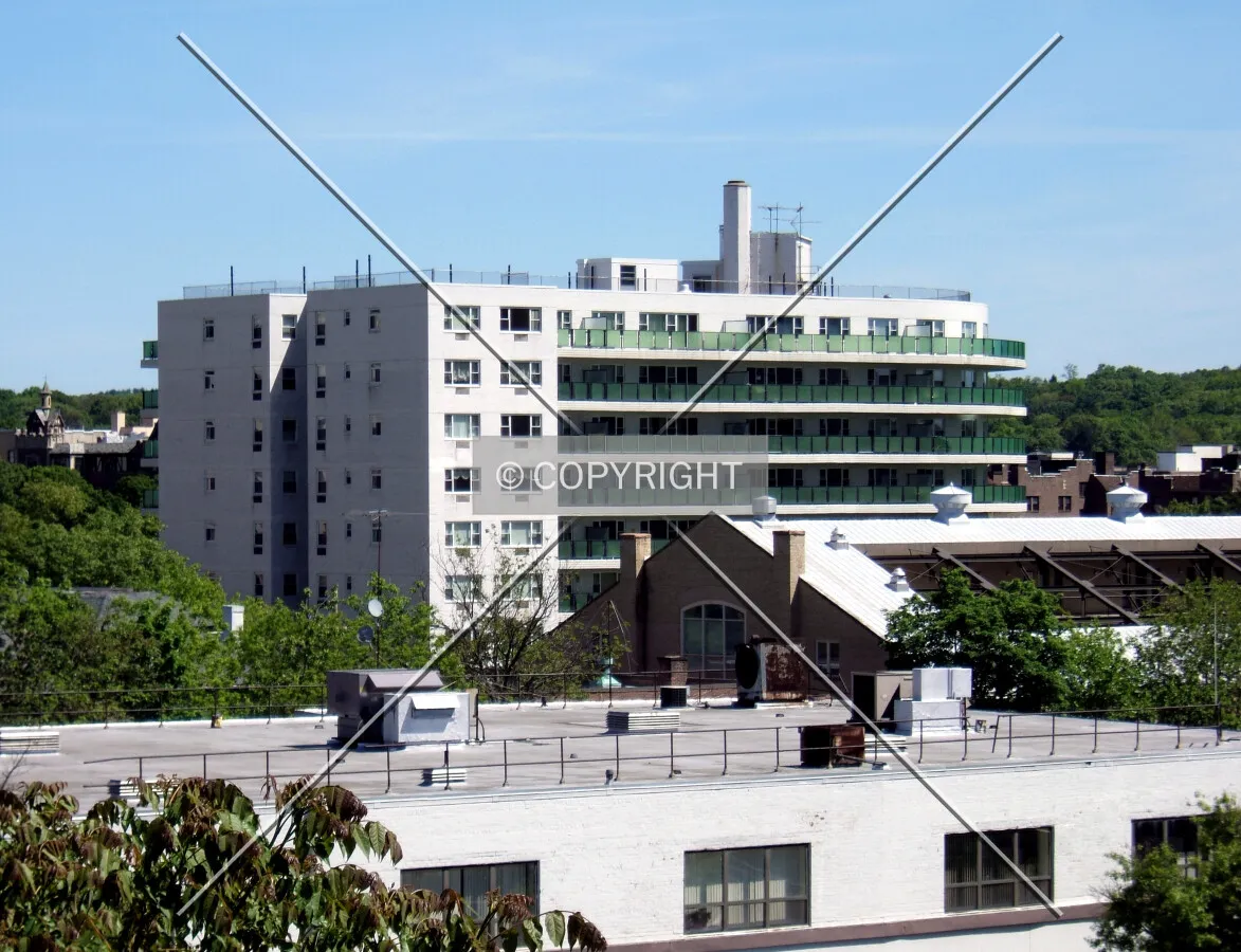 View from the southwest