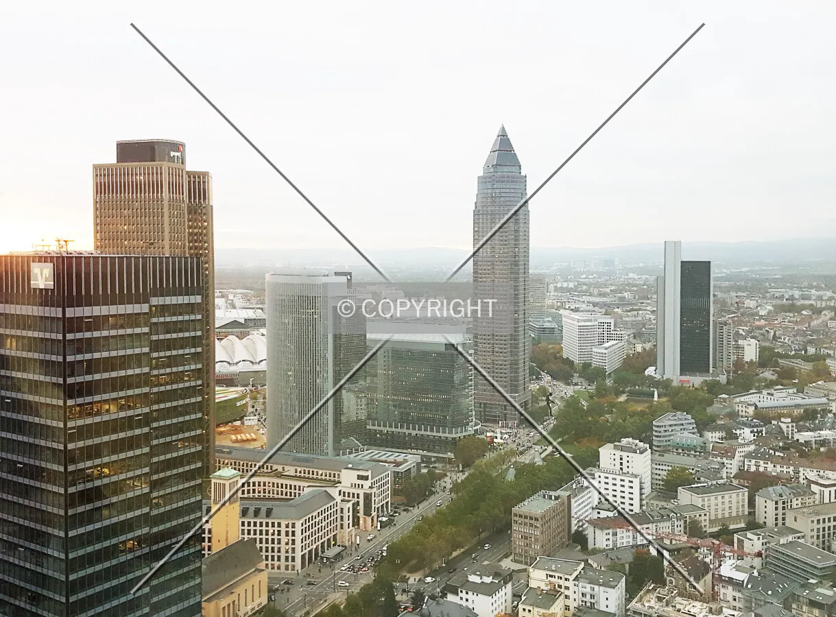 MesseTurm as seen from the Westend 1 tower