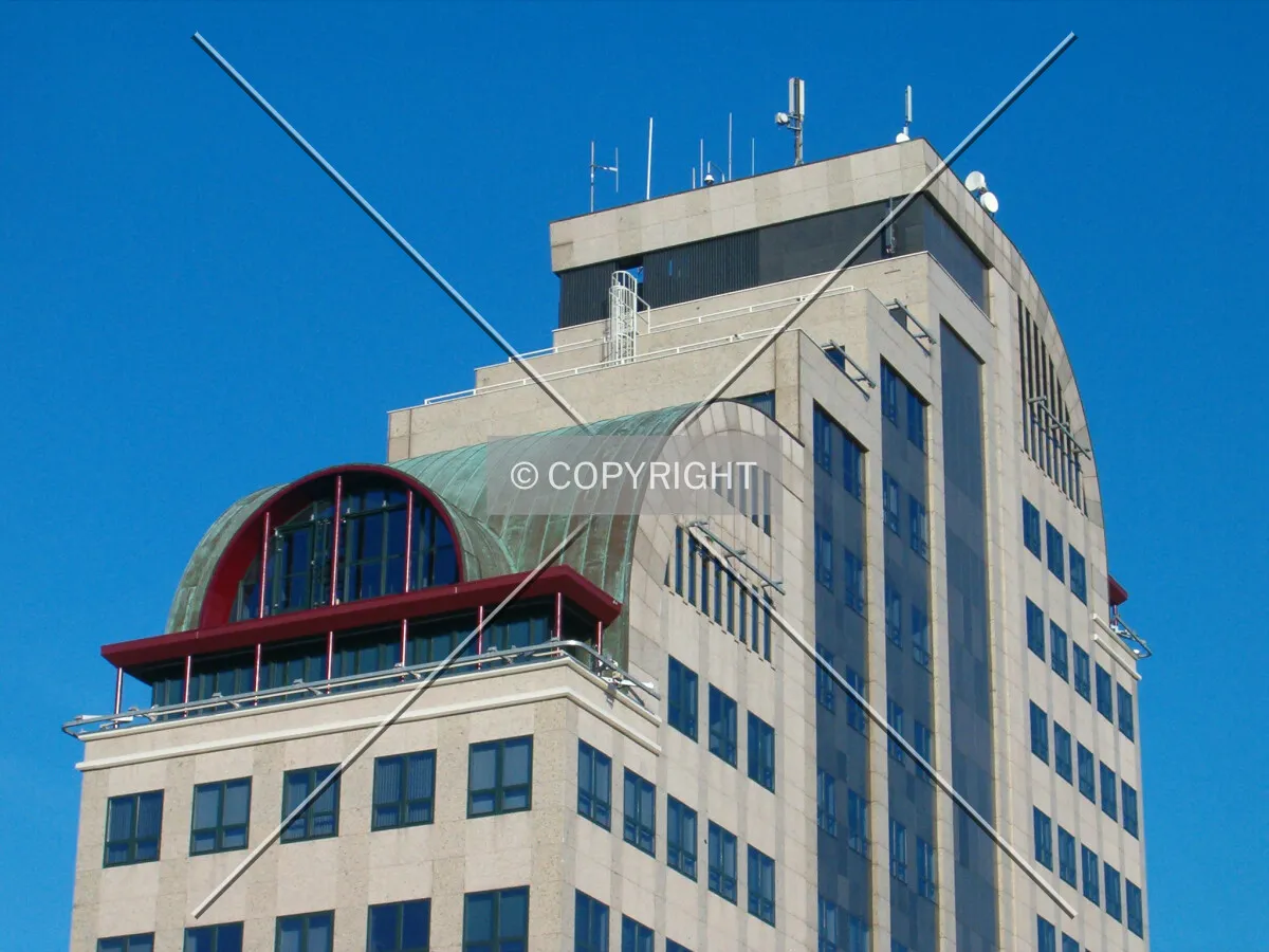 Top of the building