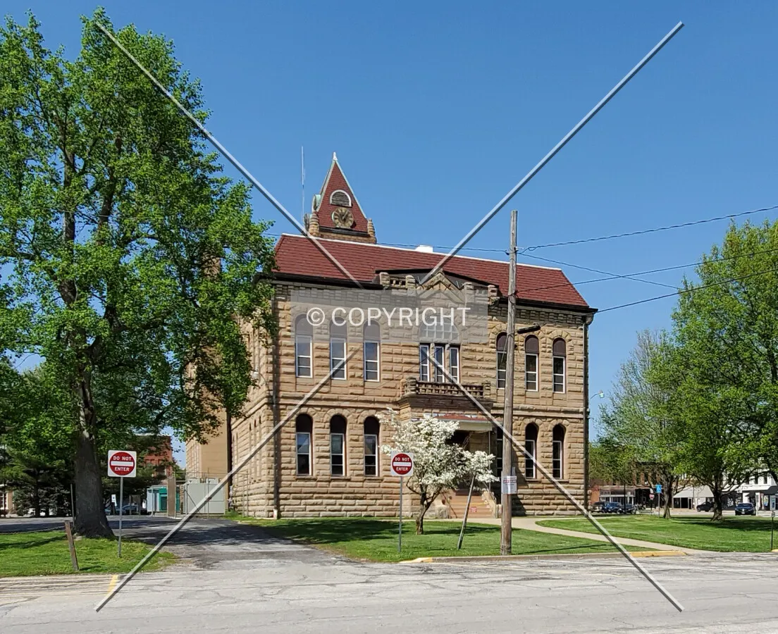 Southwest view; May 2, 2020