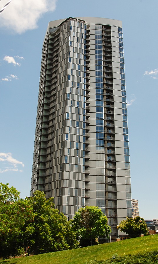 View from the west