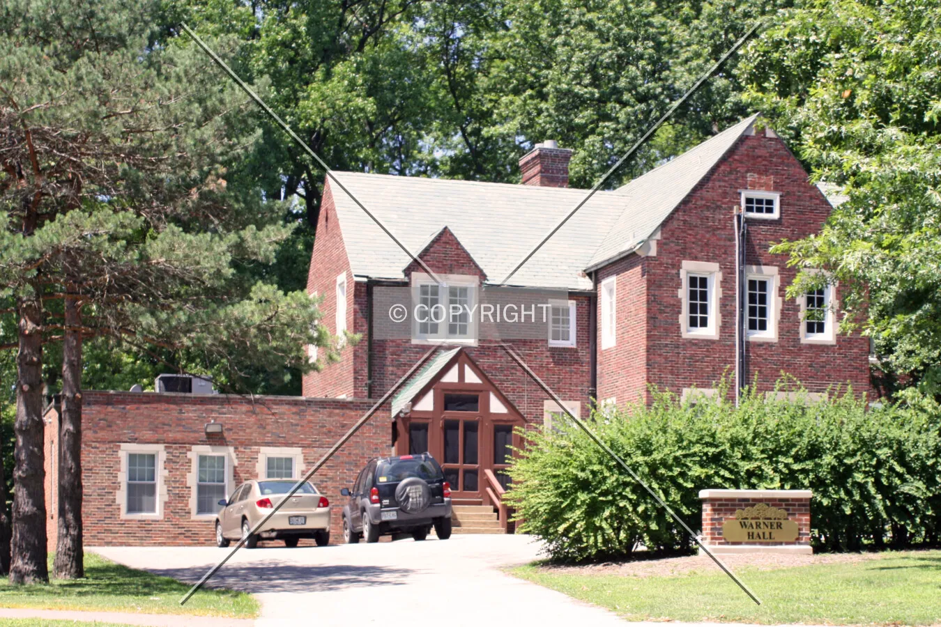 View from the east