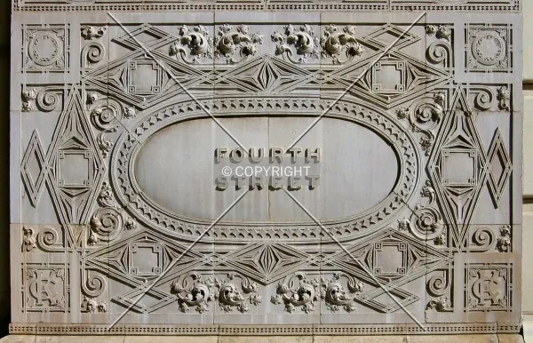 Terra Cotta ornamentation along 4th Street South