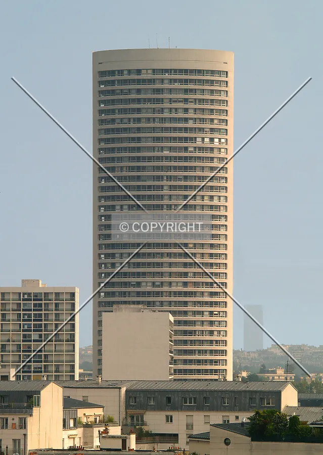 As seen from the western side