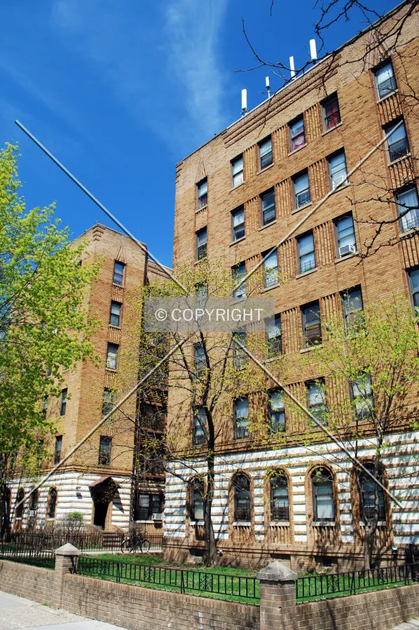 Viewed along Ocean Parkway