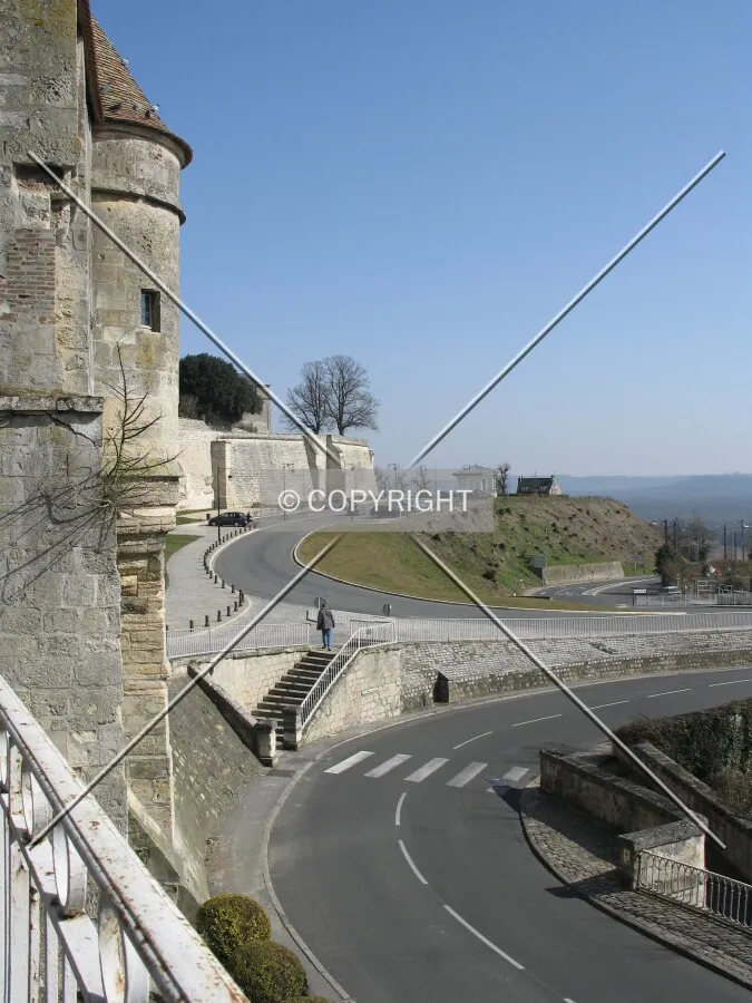 Looking southeast from Porte d'Ardon