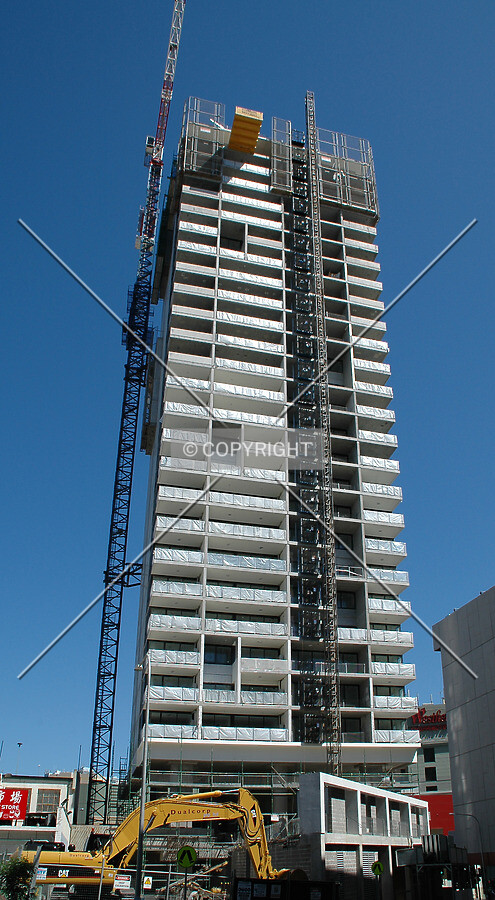East facade