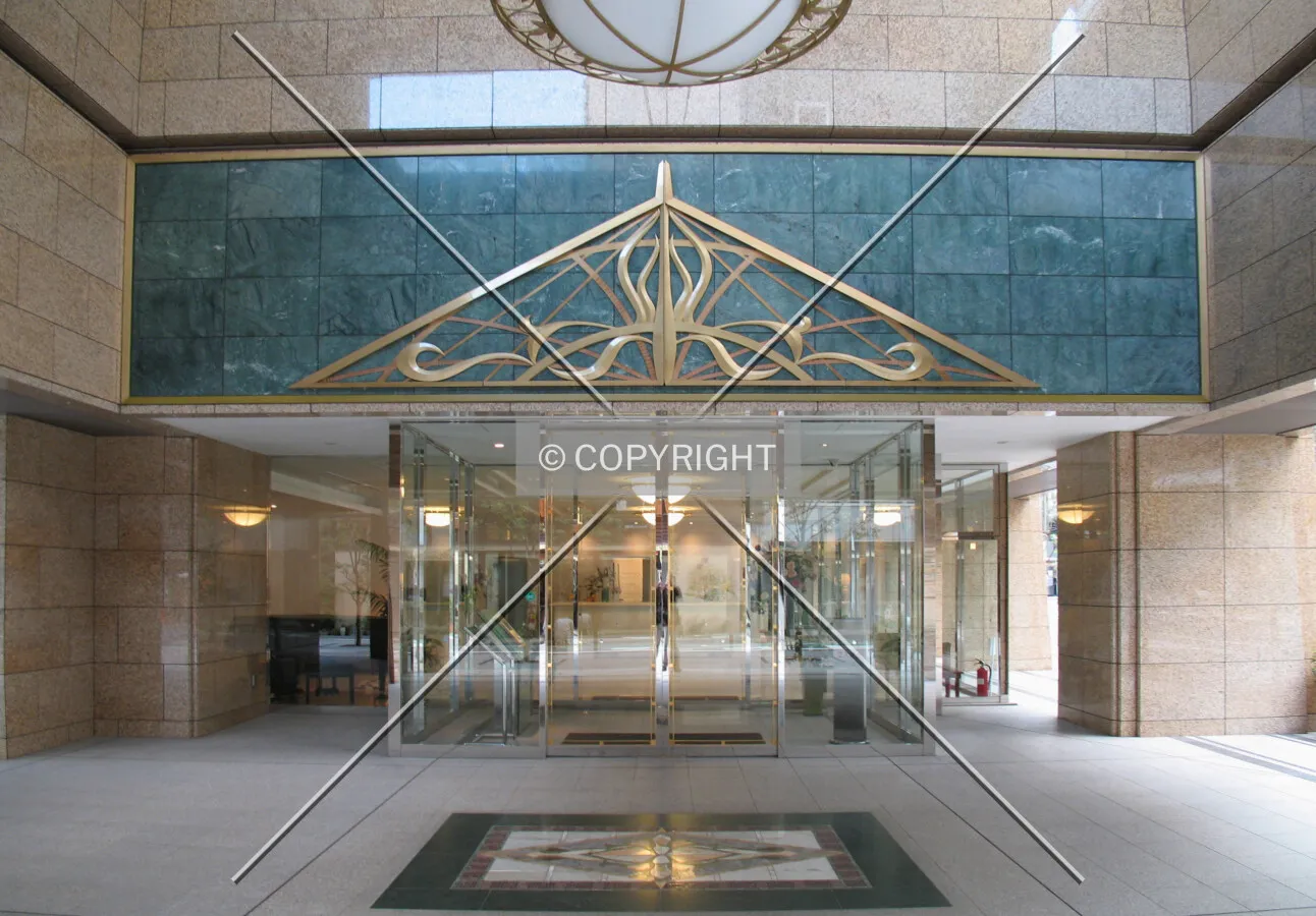 The front entrance