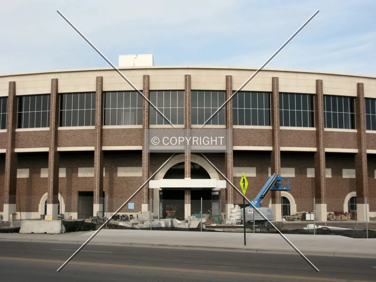 Future entrance facing 23rd Avenue SE