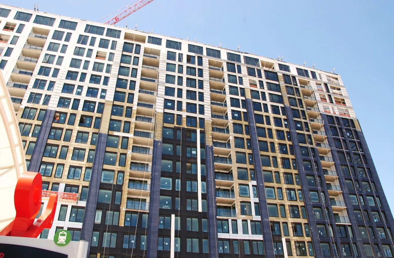 View from the southeast