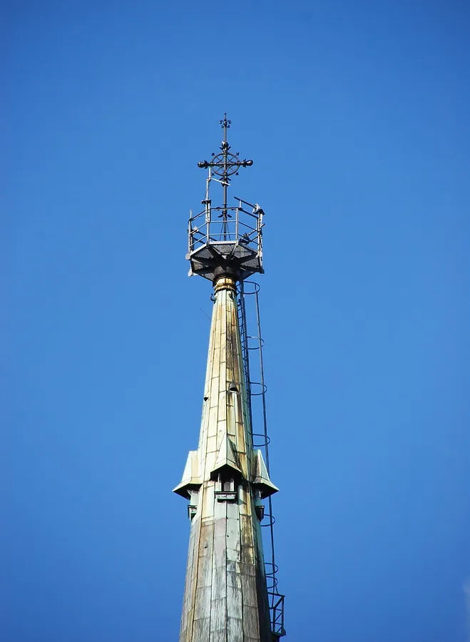 Tip of the spire