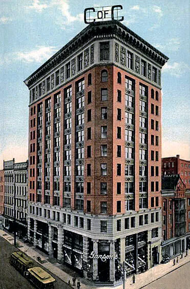 View from the northeast