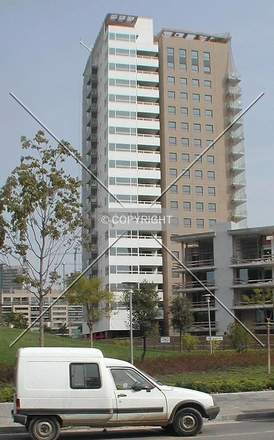 View of the side facade