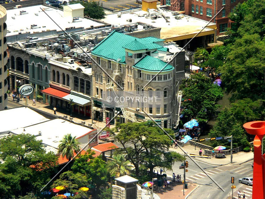 View from the southeast