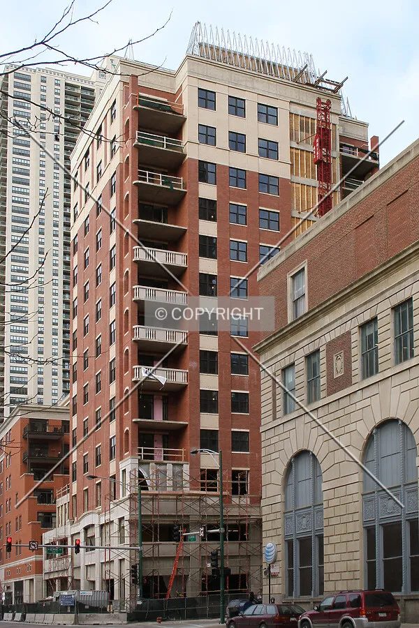 Looking north on Dearborn Street
