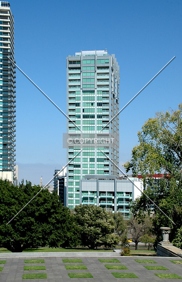 View from the east