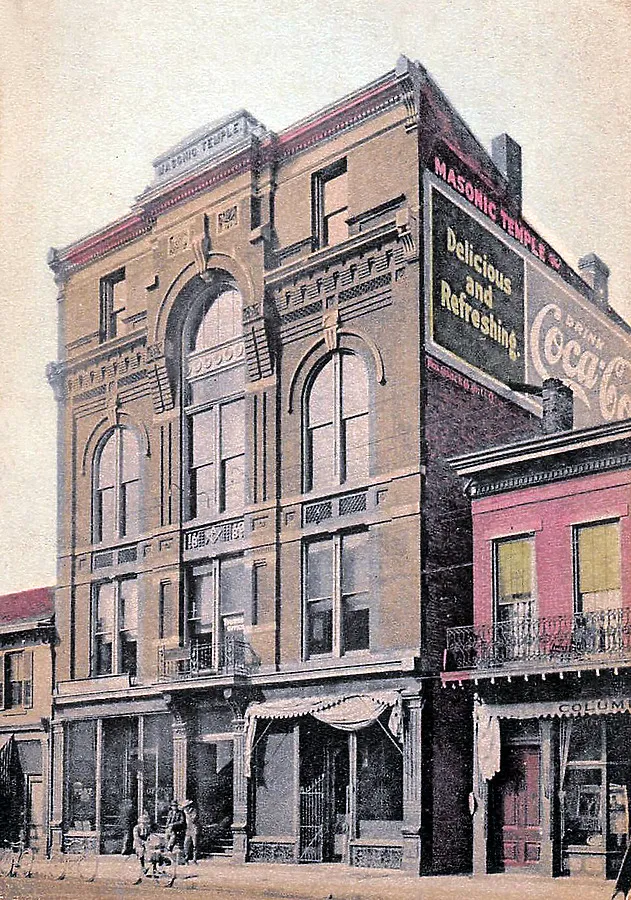 Vintage view from the east