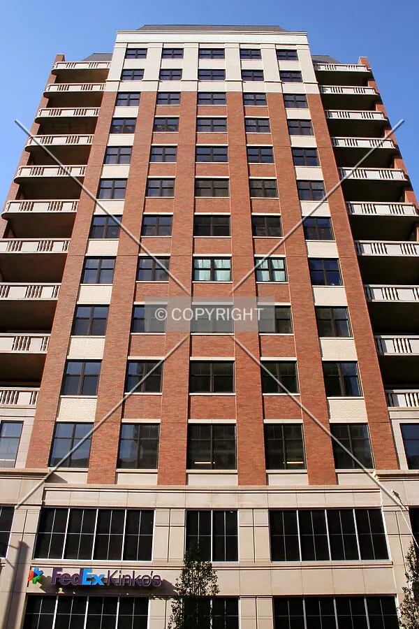 Looking up the south side