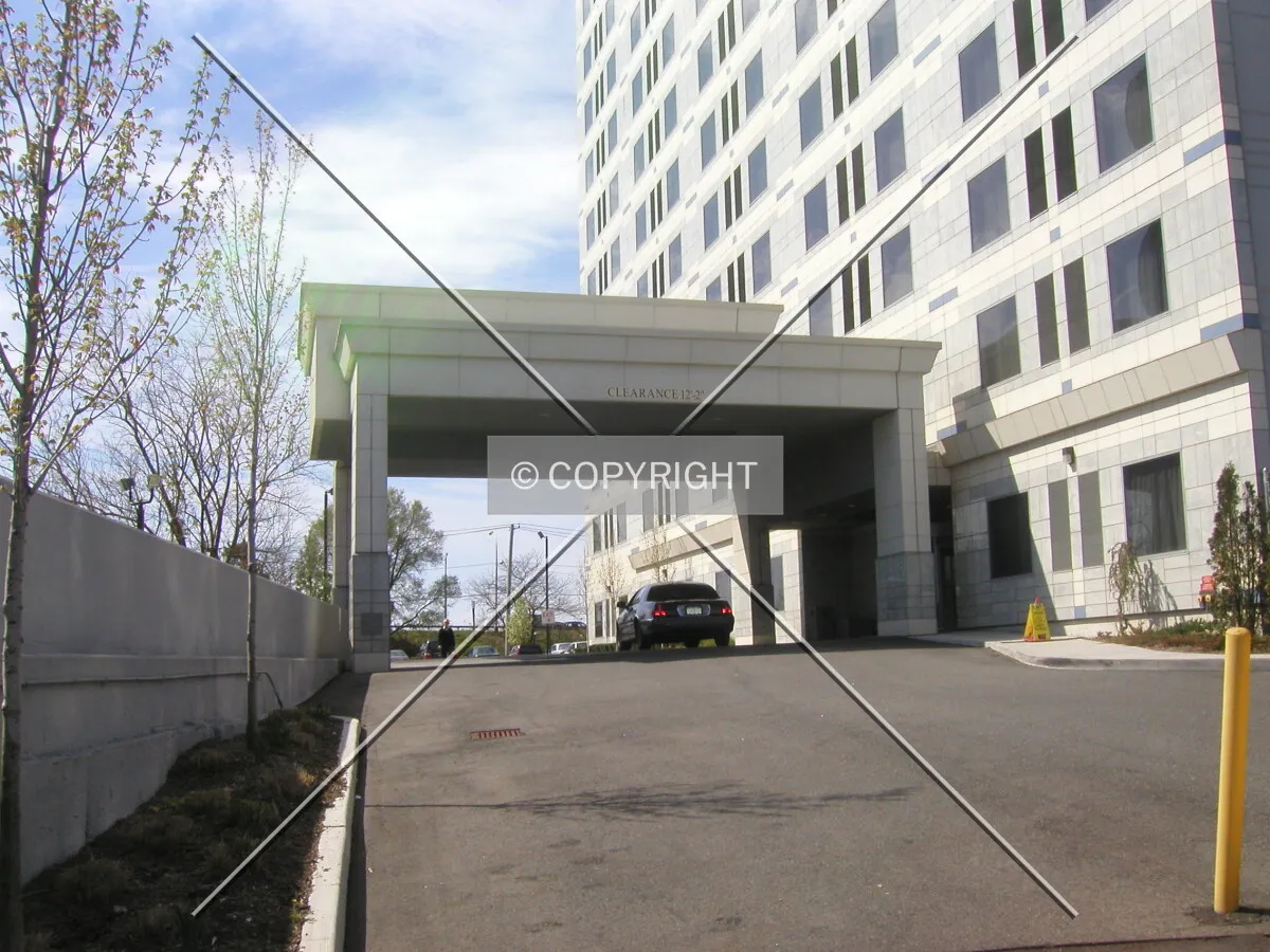 When entering the site