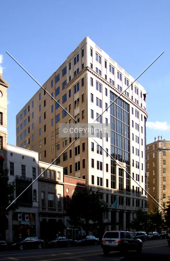 From the west across Connecticut Avenue