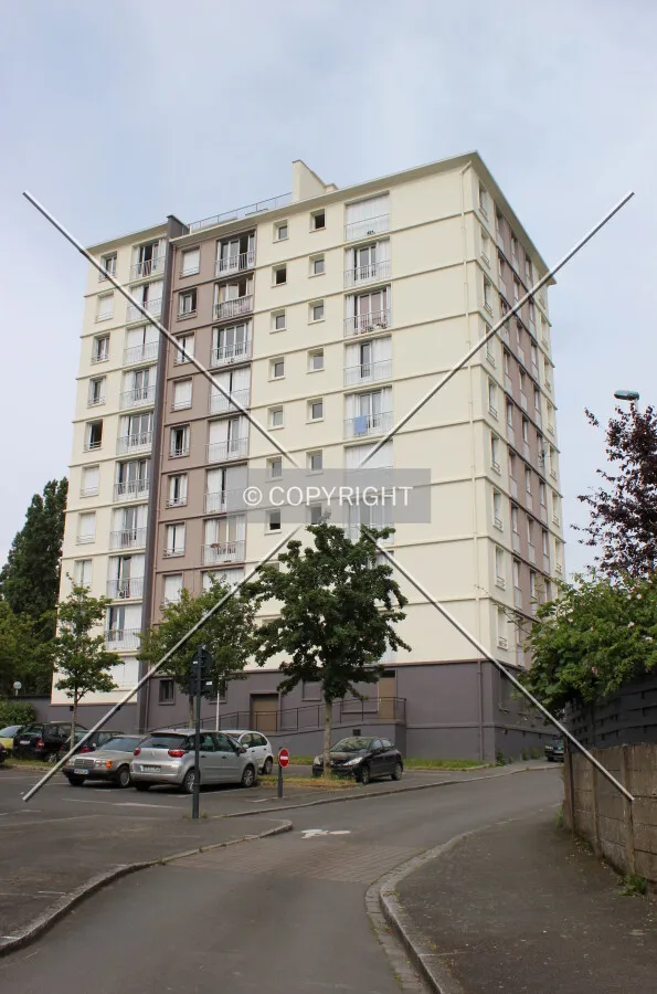 Southwest view from Rue Jean Richepin.