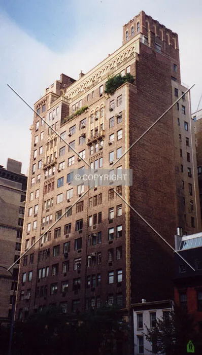 View from northeast across Park Avenue