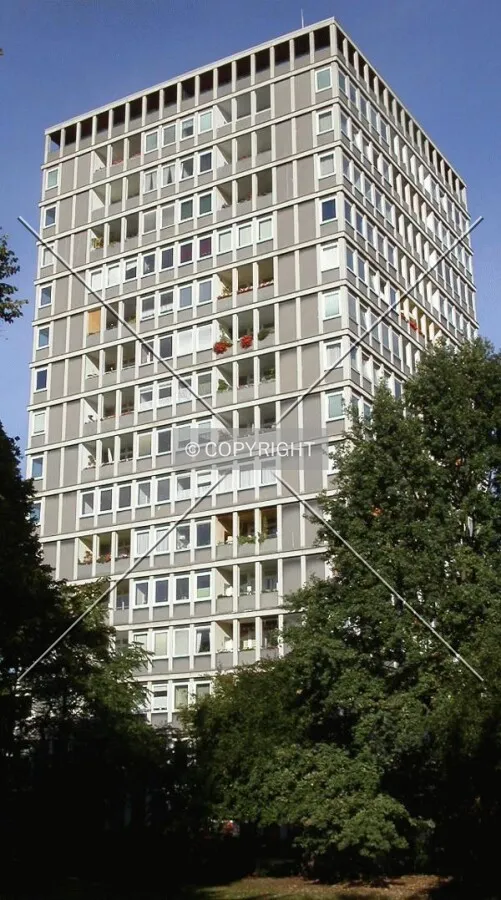 Street view of the building