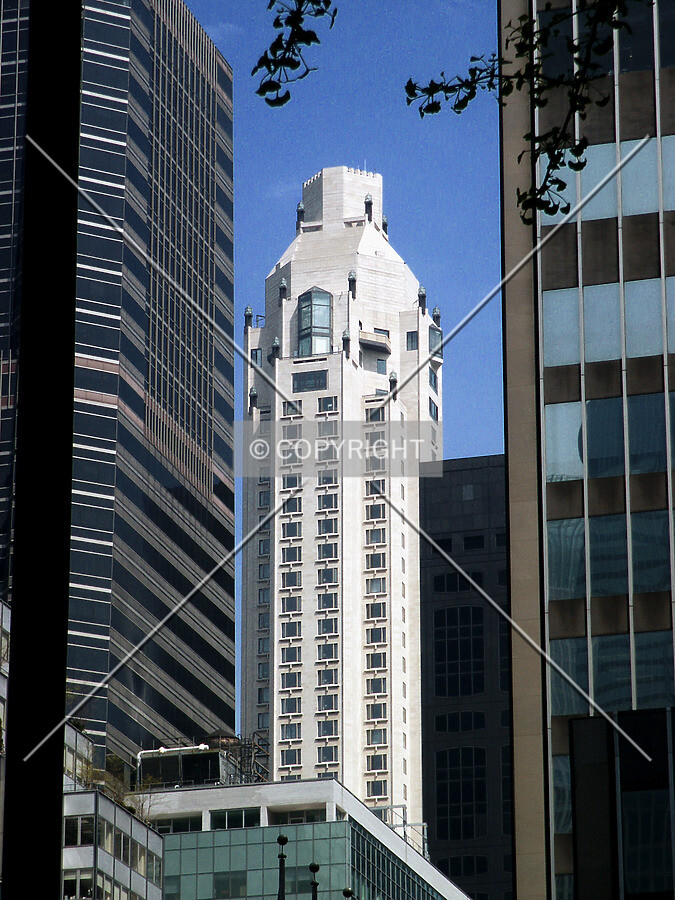 Upper half seen from Park Avenue looking north