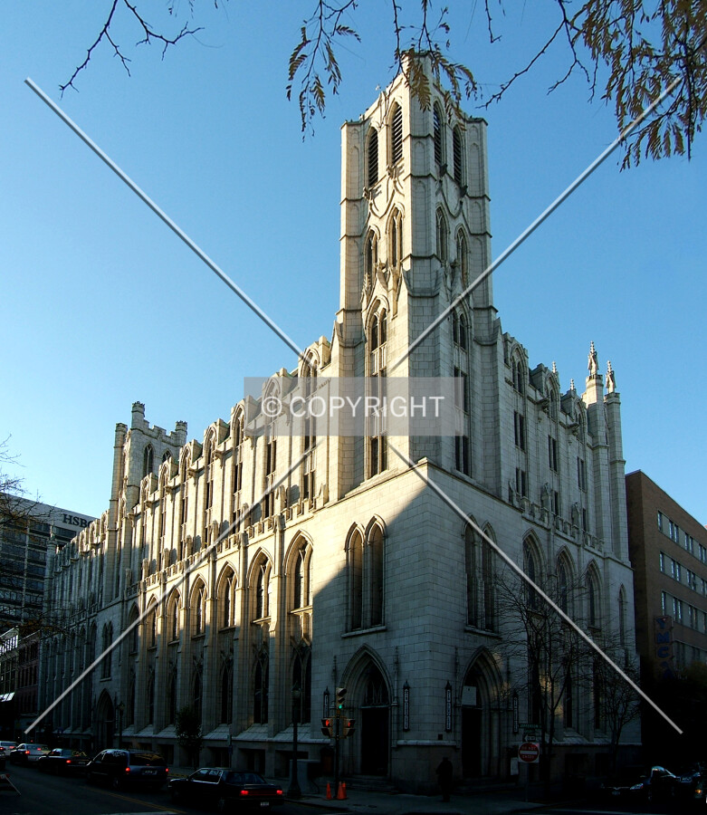 View from the southeast