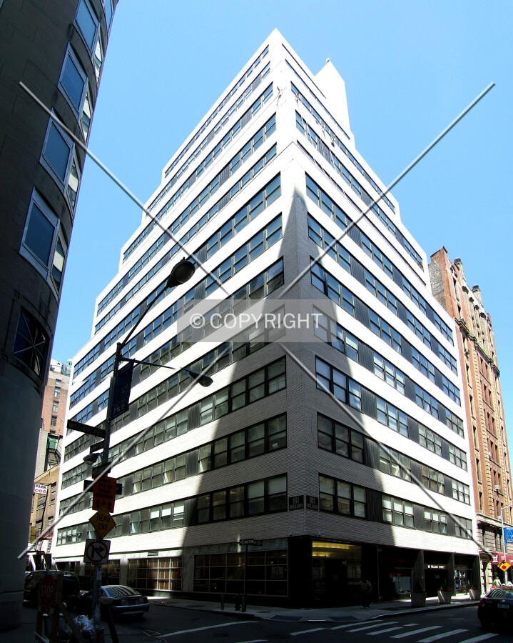 View from the south at the corner of Ann and William Streets