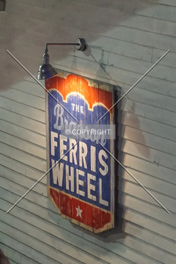 Sign near the ticket booth; October 22, 2016