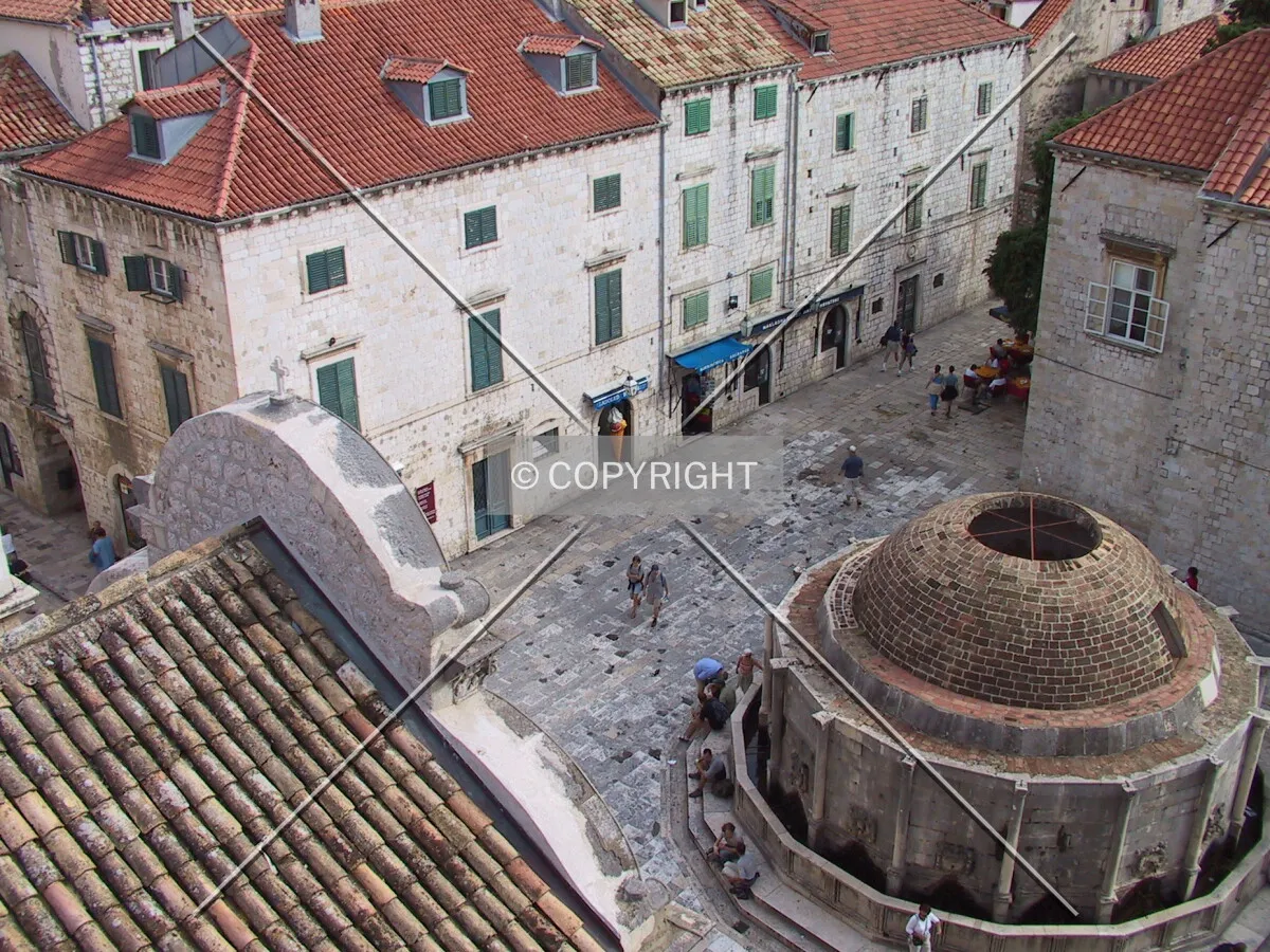 View from the city walls