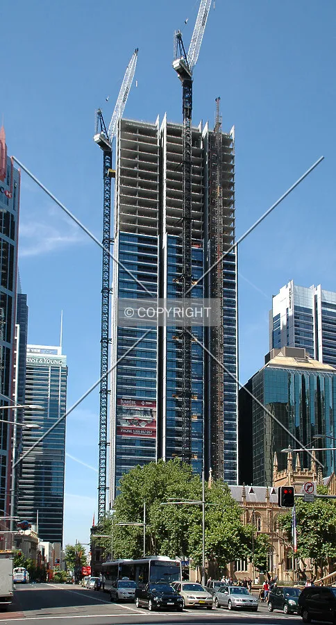 Looking south from George Street