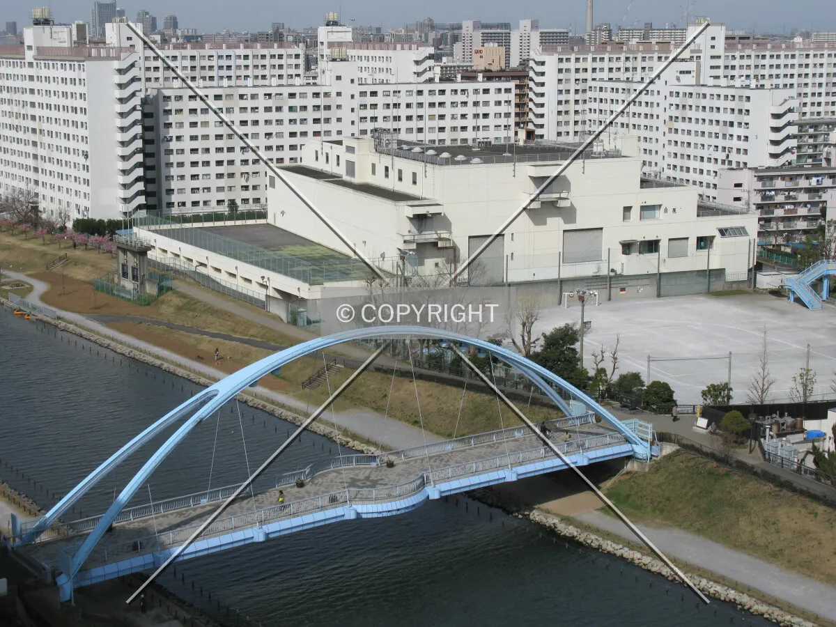 View from the southeast