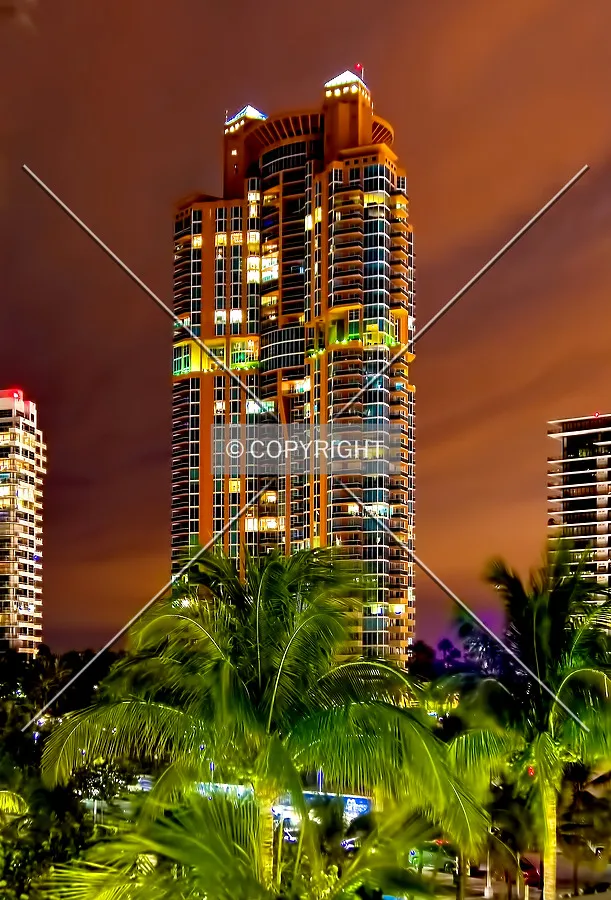 Portofino Tower, Miami Beach, Florida, U.S.A.,