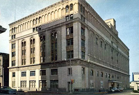 Vintage view from the northeast