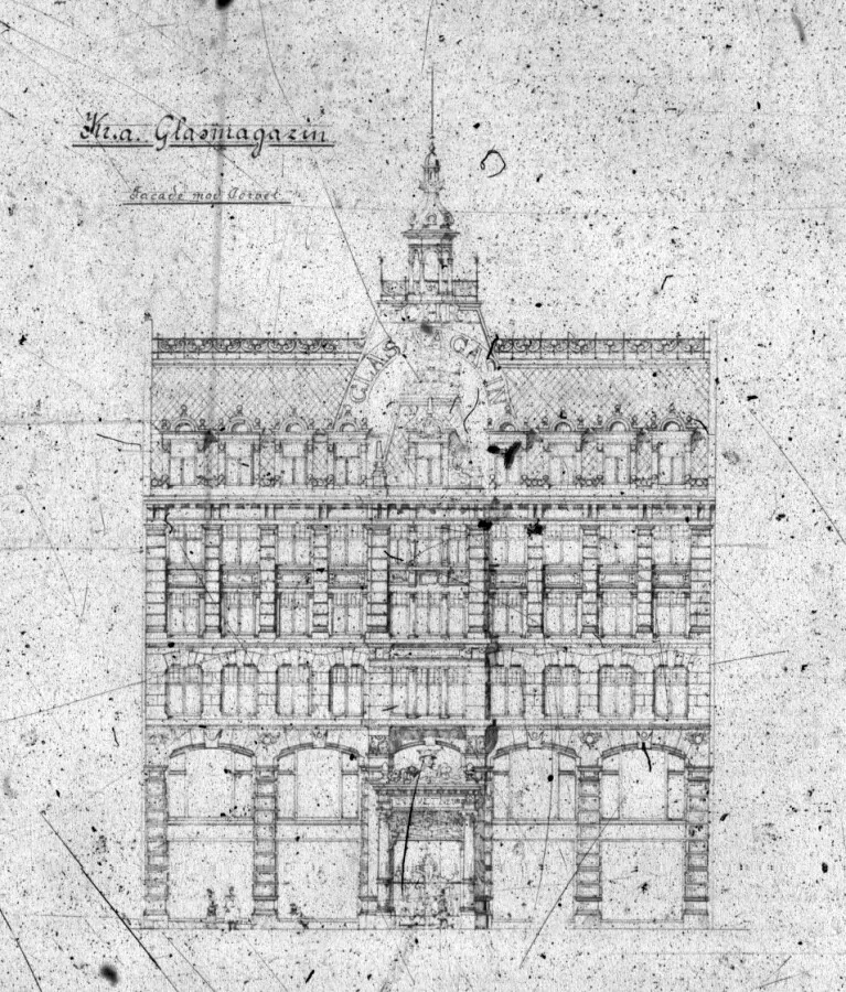 Original facade drawings