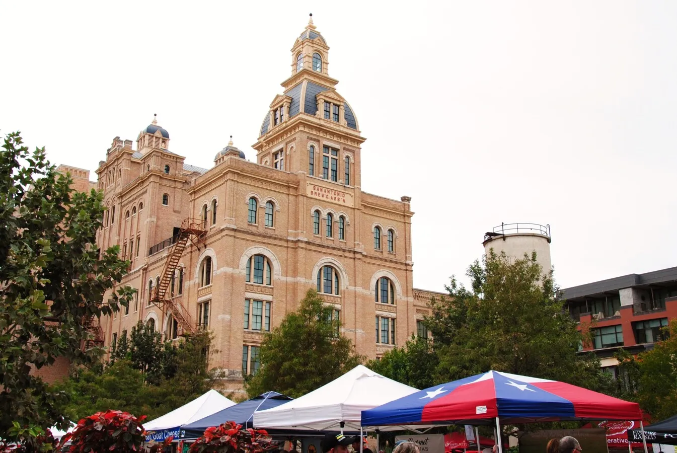View from the southeast