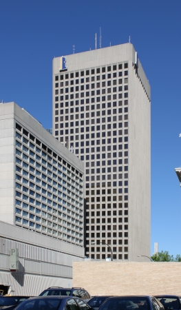 View from the east.