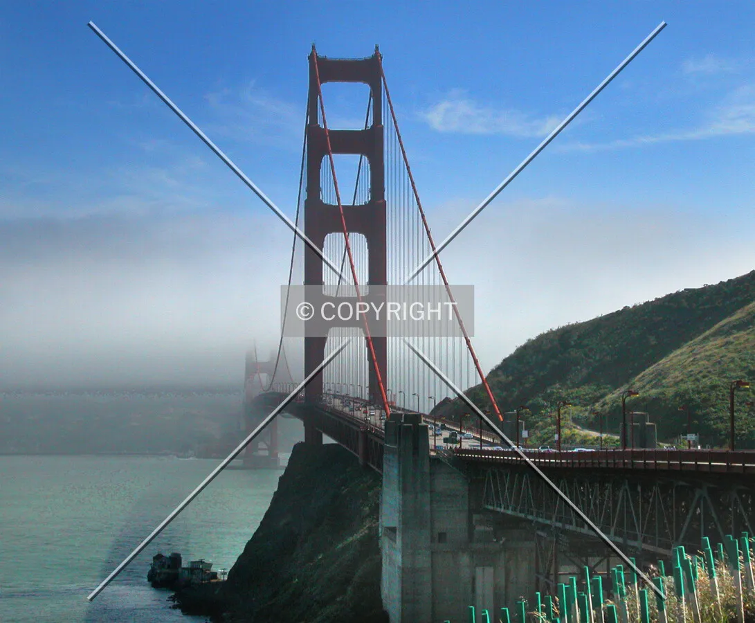 View from the Marin County side