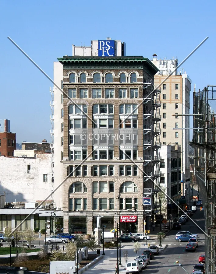 View from the northeast
