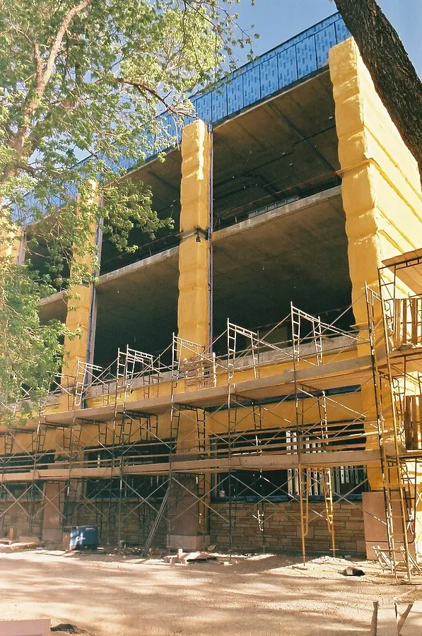 View to the southeast