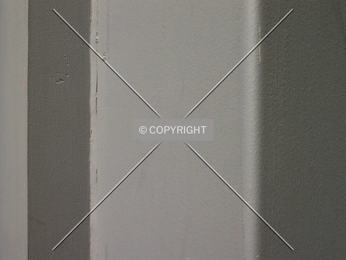 Close-up of the steel on one of the columns