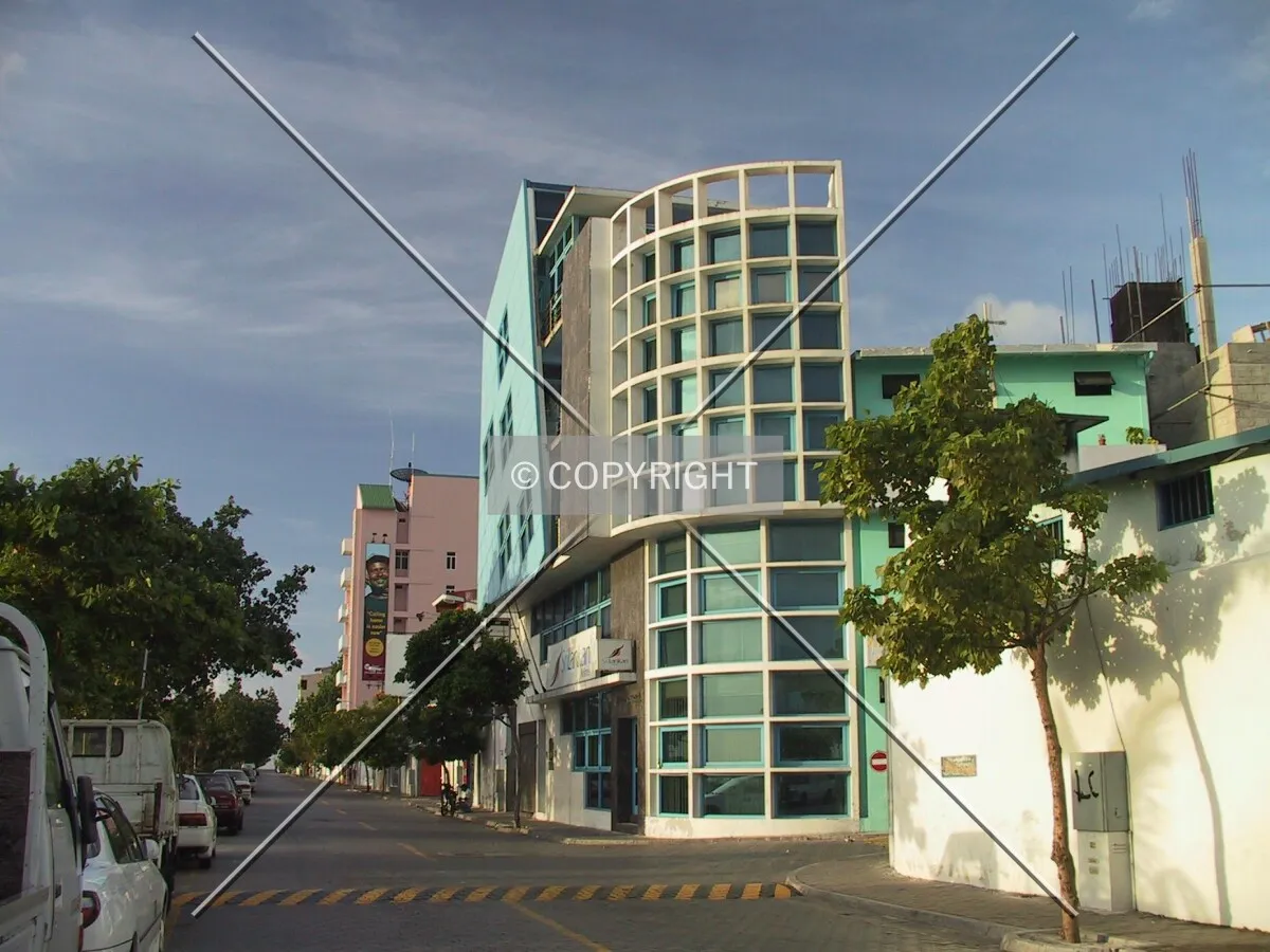 An unknown building in Male