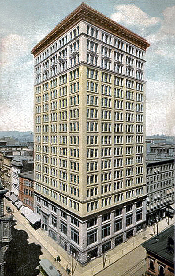 Vintage view from the southeast