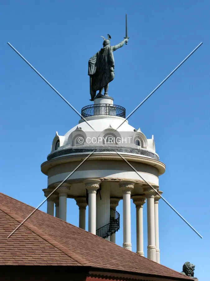 View to the north from Center Street and Monument Street