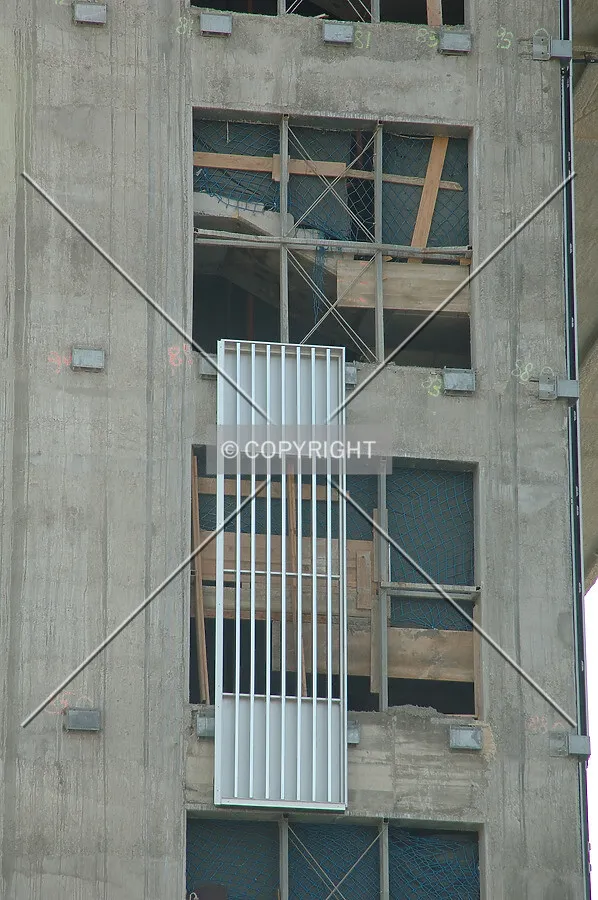 Pannel for stair ventilation
